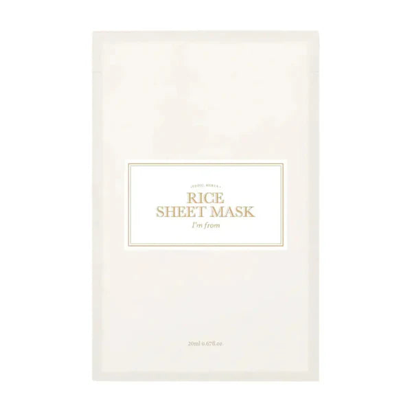 I'm from - Rice Sheet Mask