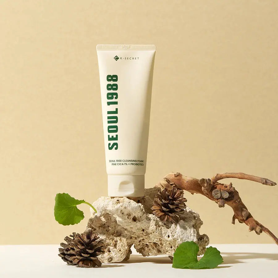 KSECRET - SEOUL 1988 Cleansing Foam : Pine Cica 1% + Probiotics - GA HEADHOUSE