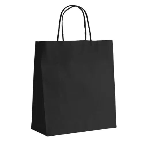 Grand sac papier noir