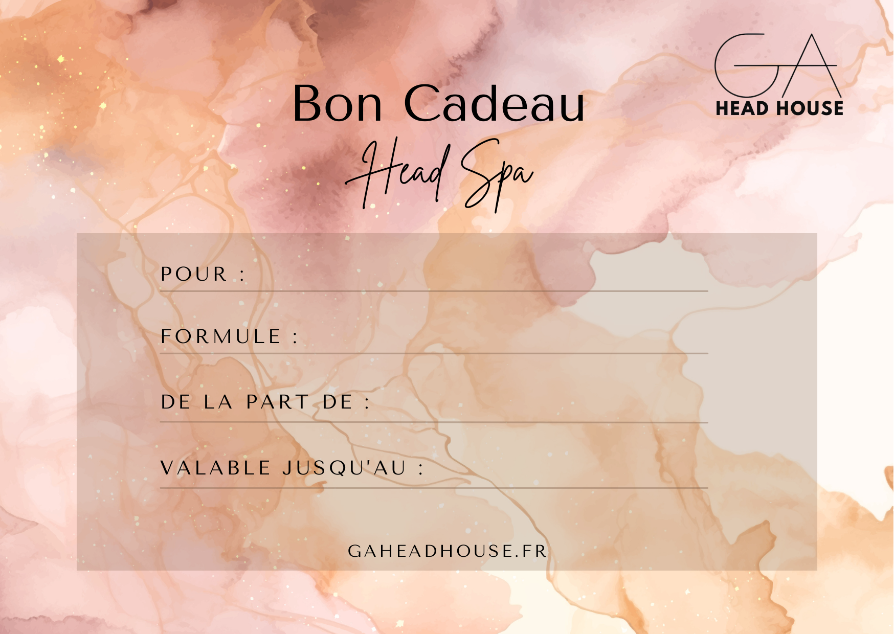 Carte Cadeau Essentielle - GA HEADHOUSE