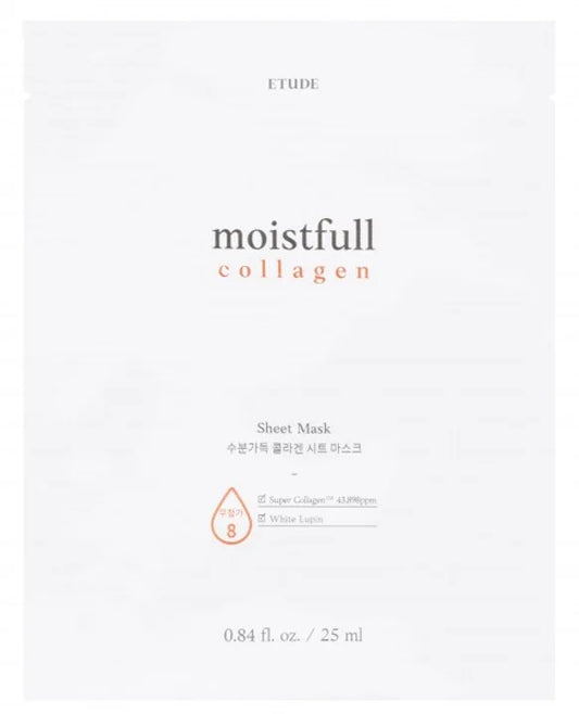 MOISTFULL COLLAGEN SHEET MASK 25ML - GA HEADHOUSE