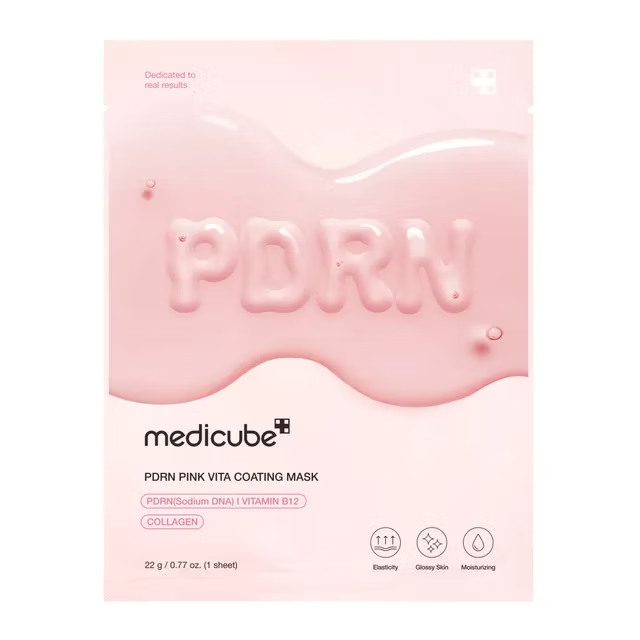 medicube - PDRN Pink Vita Coating Mask - GA HEADHOUSE