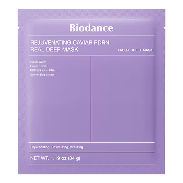 Biodance – Rejuvenating Caviar PDRN Real Deep Mask, 34g - GA HEADHOUSE