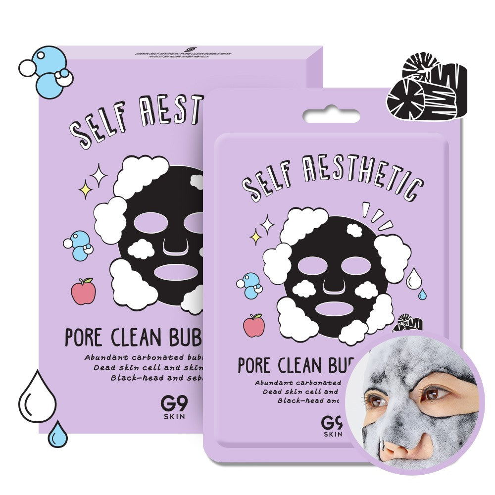 SELF AESTHETIC PORE CLEAN BUBBLE MASK - GA HEADHOUSE