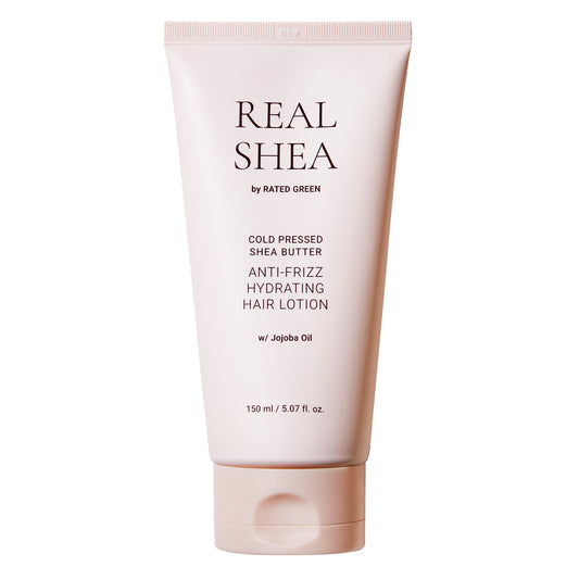 REAL SHEA ANTI-FRIZZ HYDRATING HAIR LOTION - GA HEADHOUSE