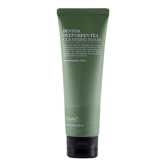 DEEP GREEN TEA CLEANSING FOAM - GA HEADHOUSE