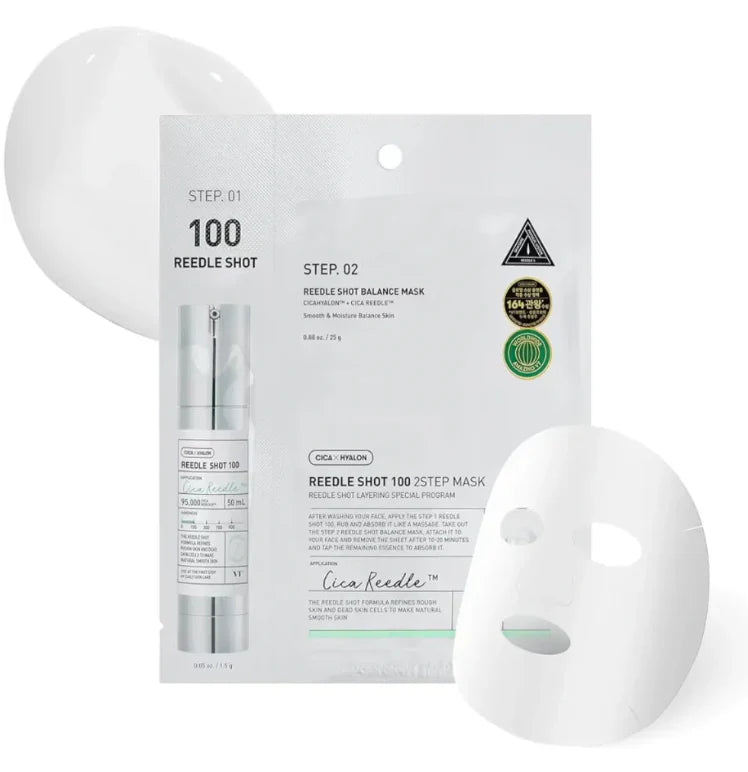 VT Cosmetics Reedle Shot 100 2-Step Mask