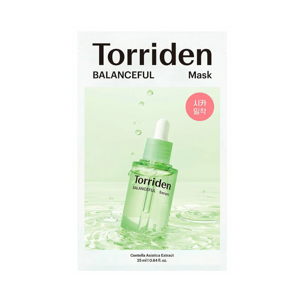 Torriden – MASQUE EN TISSU ÉQUILIBRANT À L'EXTRAIT DE CENTELLA ASIATICA - GA HEADHOUSE