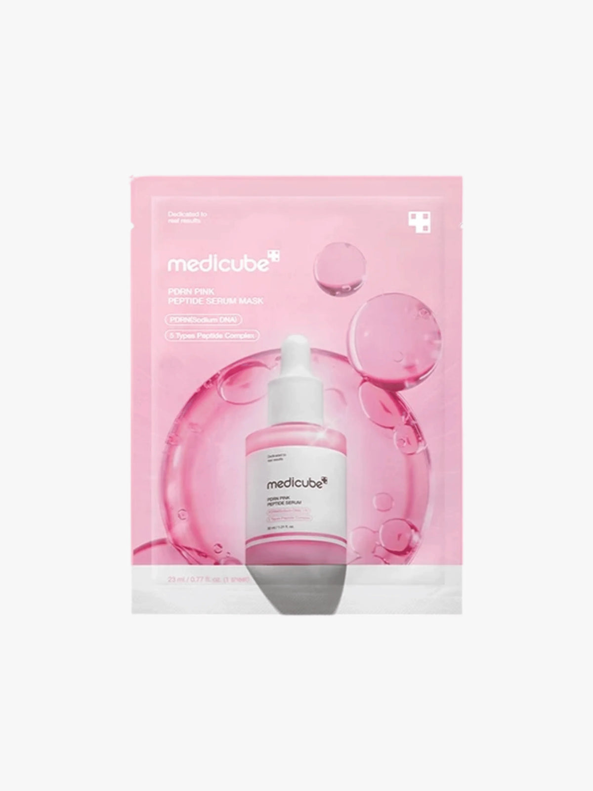 Medicube – PDRN Pink Peptide Serum Mask - GA HEADHOUSE
