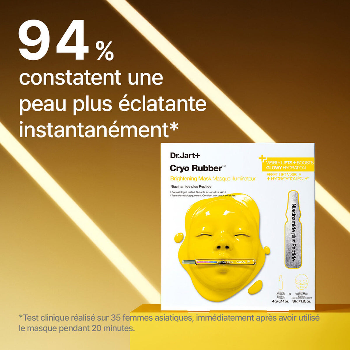 Dr Jart + - CRYO RUBBER BRIGHTENING MASK - GA HEADHOUSE
