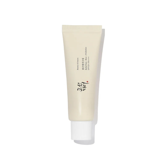 Relief Sun : Rice + Probiotics 50ml / Crème Solaire Réparatrice (SPF50+ PA++++) - GA HEADHOUSE