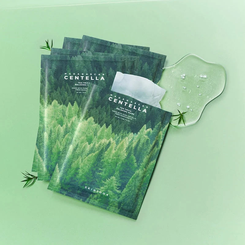 SKIN1004 - Madagascar Centella Tea-Trica Relaxing Mask - GA HEADHOUSE