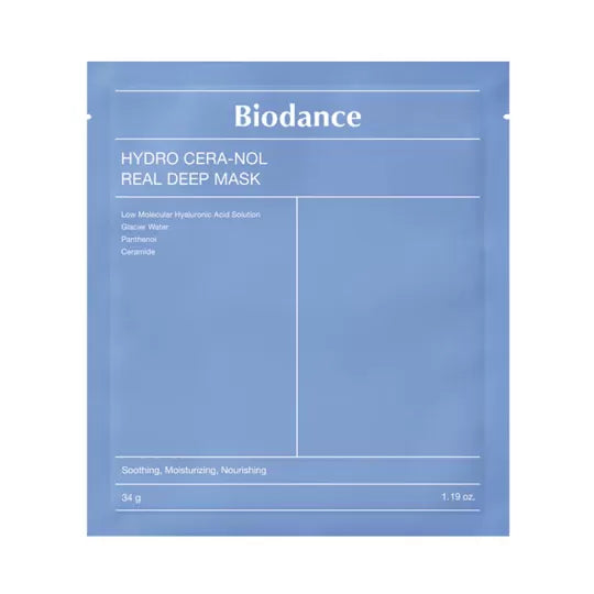 BIODANCE - MASQUE HYDRATANT INTENSE À L'ACIDE HYALURONIQUE ET AUX CÉRAMIDES