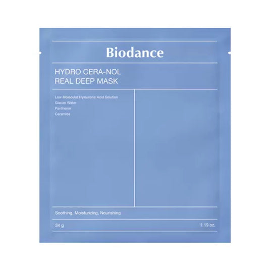 BIODANCE - MASQUE HYDRATANT INTENSE À L'ACIDE HYALURONIQUE ET AUX CÉRAMIDES