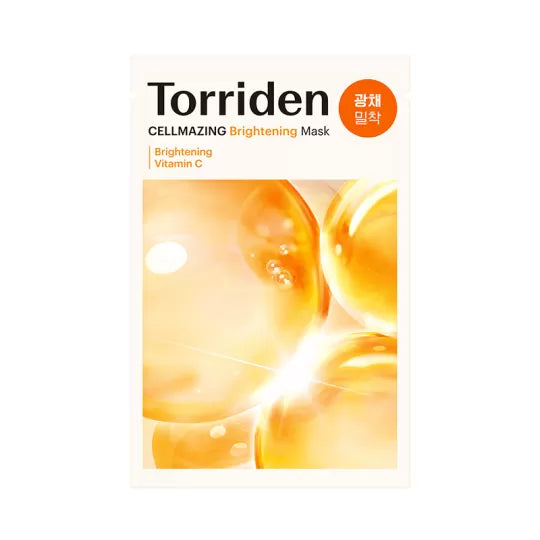 TORRIDEN -CELLMAZING MASQUE EN TISSU ÉCLAIRCISSANTÀ LA VITAMINE C