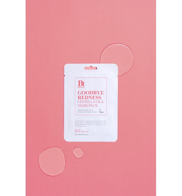 Benton - Goodbye Redness Centella Mask - GA HEADHOUSE
