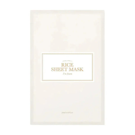 I'm from - Rice Sheet Mask