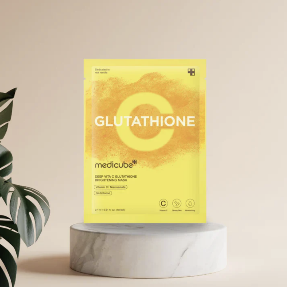 Medicube – Deep Vita C Glutathione Brightening Mask - GA HEADHOUSE