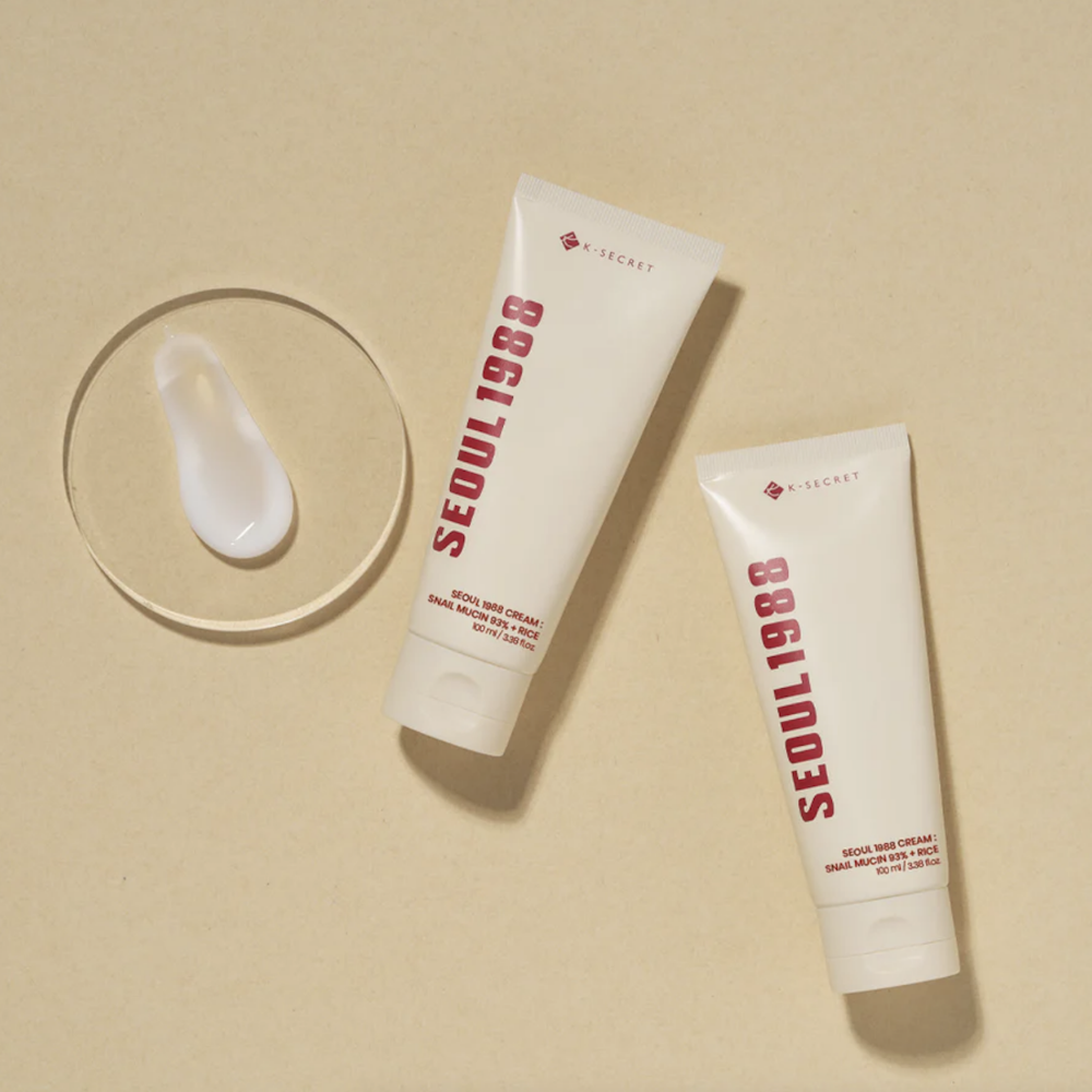 KSECRET - SEOUL 1988 Cream : Snail Mucin 93% + Rice - GA HEADHOUSE
