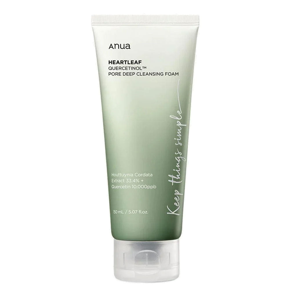 Anua - Heartleaf Quercetinol Pore Deep Cleansing Foam - GA HEADHOUSE