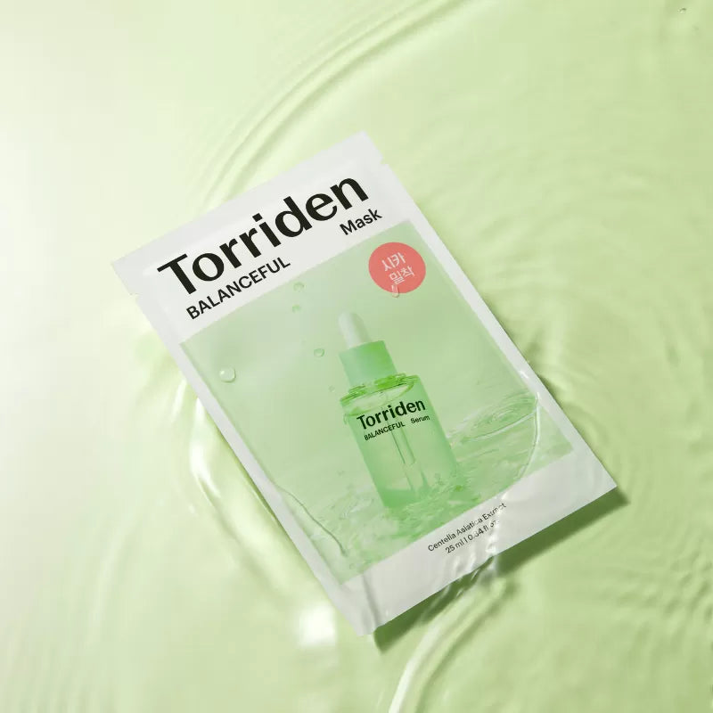 Torriden – MASQUE EN TISSU ÉQUILIBRANT À L'EXTRAIT DE CENTELLA ASIATICA - GA HEADHOUSE