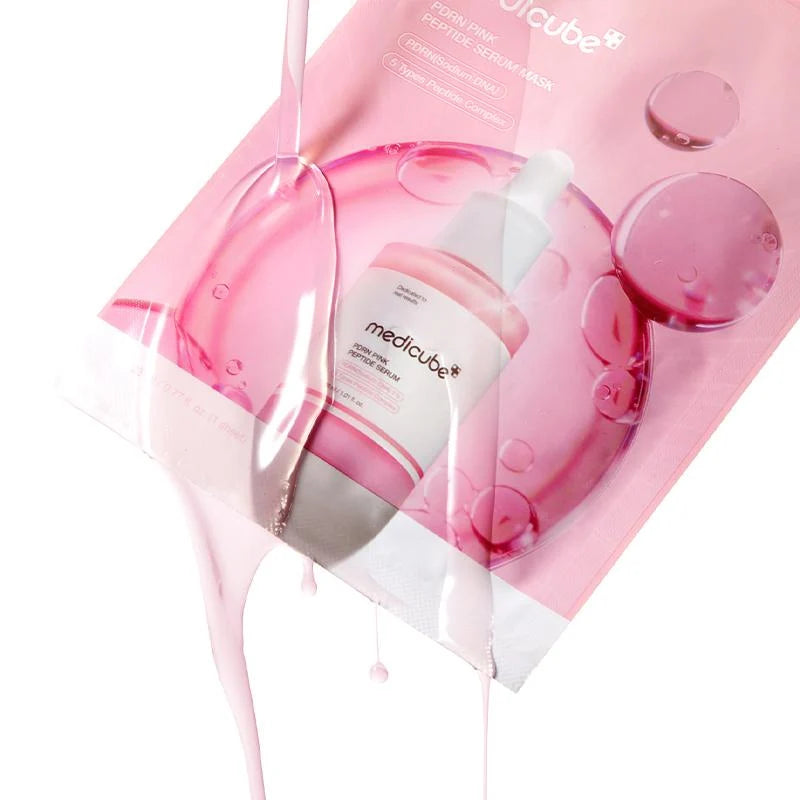 Medicube – PDRN Pink Peptide Serum Mask - GA HEADHOUSE