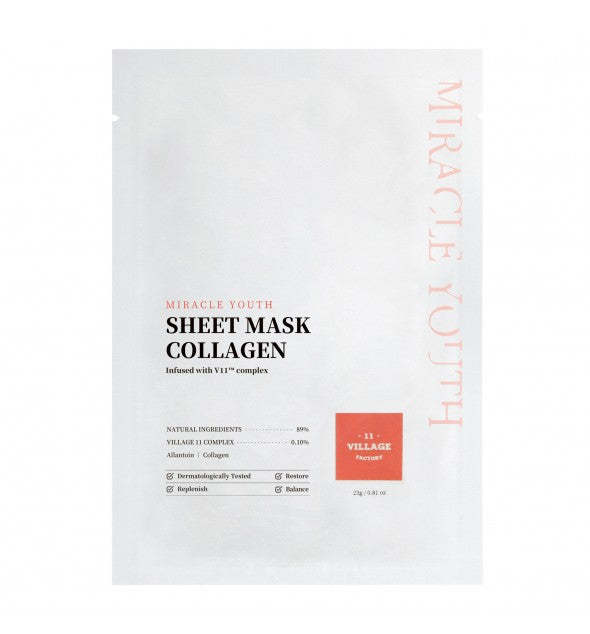 MIRACLE YOUTH SHEET MASK COLLAGEN - GA HEADHOUSE